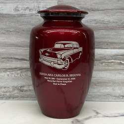 Customer Gallery - Classic Car II Cremation Urn - Ruby Red