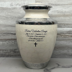 Customer Gallery - Radiant White Cremation Urn