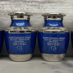 Customer Gallery - Royal Blue Keepsake Urn