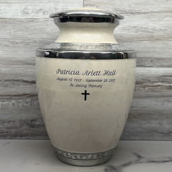 Customer Gallery - Radiant White Cremation Urn