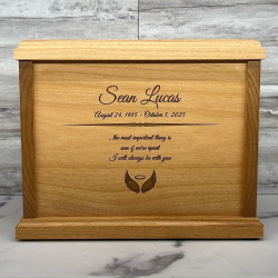 Customer Gallery - Signature Alder Cremation Urn