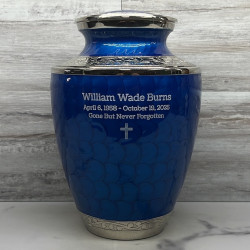 Customer Gallery - Royal Blue Cremation Urn
