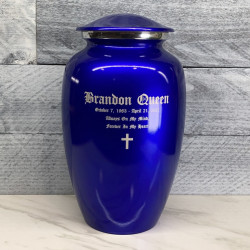 Customer Gallery - Midnight Blue Cremation Urn