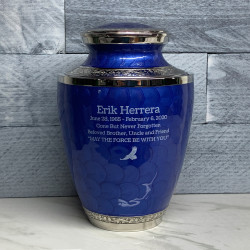 Customer Gallery - Royal Blue Cremation Urn