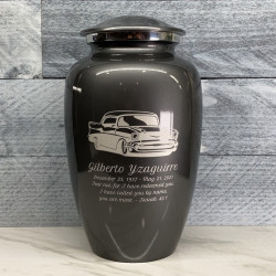 Customer Gallery - Classic Car Cremation Urn - Gunmetal Gray