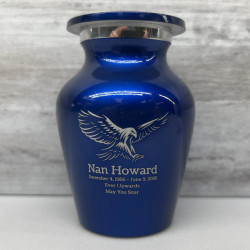 Customer Gallery - Eagle Keepsake Urn - Midnight Blue