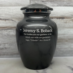 Customer Gallery - Gunmetal Gray Sharing Cremation Urn