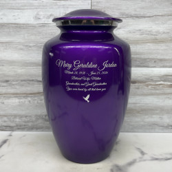 Customer Gallery - Purple Luster Cremation Urn