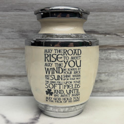 Customer Gallery - Irish Blessing Sharing Urn - Radiant White