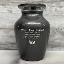 Customer Gallery - Gunmetal Gray Keepsake Urn