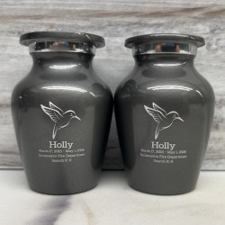 Customer Gallery - Hummingbird Keepsake Urn - Gunmetal Gray