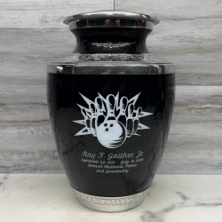 Customer Gallery - Bowling Cremation Urn - Ebony Black