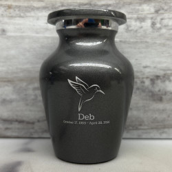 Customer Gallery - Hummingbird Keepsake Urn - Gunmetal Gray