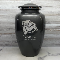 Customer Gallery - Offroad Truck Cremation Urn - Gunmetal Gray