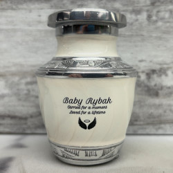 Customer Gallery - Radiant White Keepsake Urn