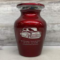 Customer Gallery - Classic Car Keepsake Urn - Ruby Red