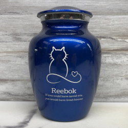 Customer Gallery - Infinite Love Cat Cremation Urn - Midnight Blue