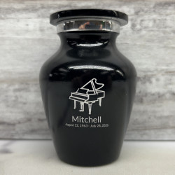 Customer Gallery - Piano Keepsake Urn - Jet Black