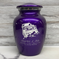 Customer Gallery - Offroad Truck Sharing Urn - Purple Luster