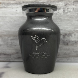 Customer Gallery - Hummingbird Keepsake Urn - Gunmetal Gray