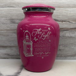 Customer Gallery - Keep the Light On Sharing Urn - Rose Pink