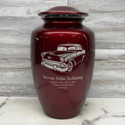 Customer Gallery - Classic Car II Cremation Urn - Ruby Red