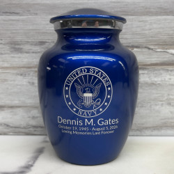 Customer Gallery - Navy Sharing Urn - Midnight Blue