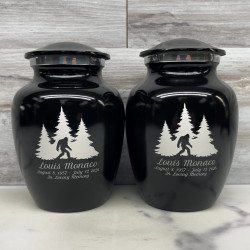 Customer Gallery - Sasquatch Sharing Urn - Jet Black