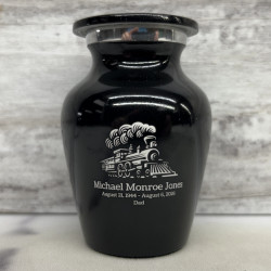 Customer Gallery - Train Keepsake Urn - Jet Black
