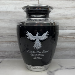 Customer Gallery - Phoenix Cremation Urn - Ebony Black