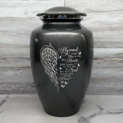 Customer Gallery - At Peace Cremation Urn - Gunmetal Gray