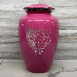 Customer Gallery - At Peace Cremation Urn - Rose Pink