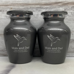Customer Gallery - Hummingbird Keepsake Urn - Gunmetal Gray