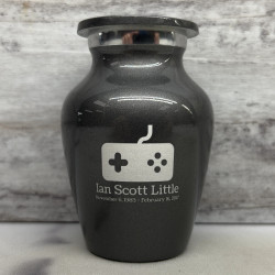 Customer Gallery - Gaming Keepsake Urn - Gunmetal Gray
