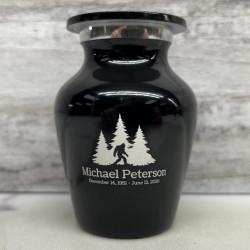 Customer Gallery - Sasquatch Keepsake Urn - Jet Black