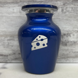 Customer Gallery - Cheese Keepsake Urn - Midnight Blue