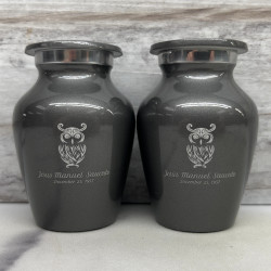 Customer Gallery - Owl Keepsake Urn - Gunmetal Gray