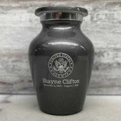 Customer Gallery - Army Keepsake Urn - Gunmetal Gray