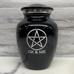 Customer Gallery - Pentagram Sharing Urn - Jet Black