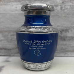Customer Gallery - Royal Blue Keepsake Urn