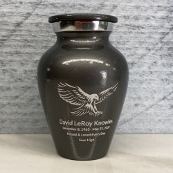 Customer Gallery - Eagle Keepsake Urn - Gunmetal Gray