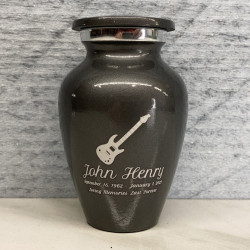 Customer Gallery - Electric Guitar Keepsake Urn - Gunmetal Gray