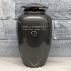 Customer Gallery - Gunmetal Gray Cremation Urn