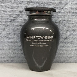 Customer Gallery - Gunmetal Gray Keepsake Urn