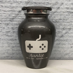 Customer Gallery - Gaming Keepsake Urn - Gunmetal Gray
