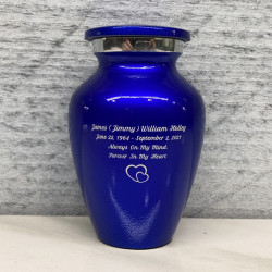 Customer Gallery - Midnight Blue Keepsake Urn