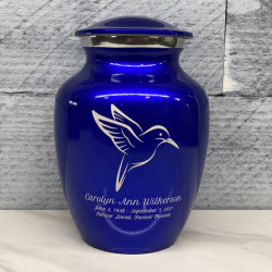 Customer Gallery - Hummingbird Sharing Urn - Midnight Blue