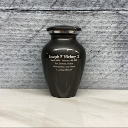Customer Gallery - Gunmetal Gray Keepsake Urn