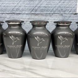 Customer Gallery - Hummingbird Keepsake Urn - Gunmetal Gray