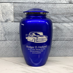 Customer Gallery - Classic Car Cremation Urn - Midnight Blue
